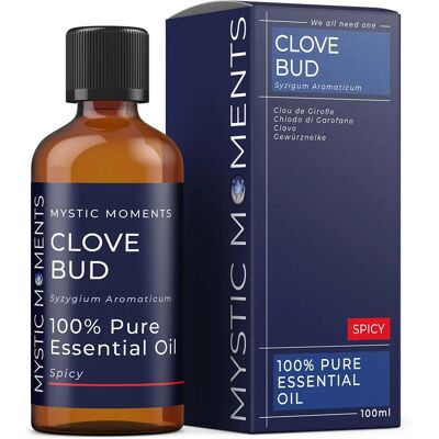 Mystic Moments - Clove Essential Oil - 100ml - Essential Oil Mystic Moments - Clove Essential Oil - 100ml - Essential Oil