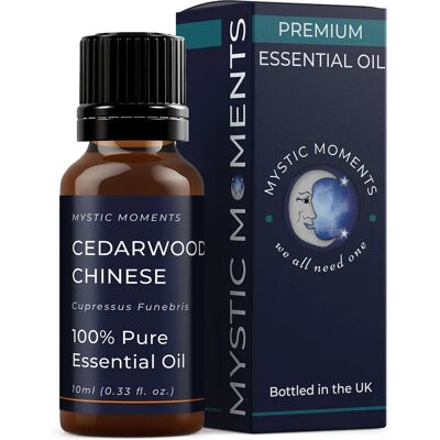 Mystic Moments - Cedarwood - Chinese - 10ml - Essential Oil - Publicité Mystic Moments - Cedarwood - Chinese - 10ml - Essential Oil - Publicité