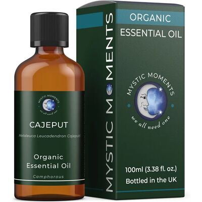 Mystic Moments - Cajeput - Organic - 100ml - Essential Oil Mystic Moments - Cajeput - Organic - 100ml - Essential Oil