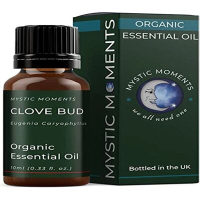 Mystic Moments - Clove Bud Organic - 10ml - Essential Oil - Publicité Mystic Moments - Clove Bud Organic - 10ml - Essential Oil - Publicité