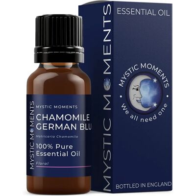 Mystic Moments - Camomille Allemand Bleu - 5ml - Blue German Chamomile - Essential oil Mystic Moments - Camomille Allemand Bleu - 5ml - Blue German Chamomile - Essential oil