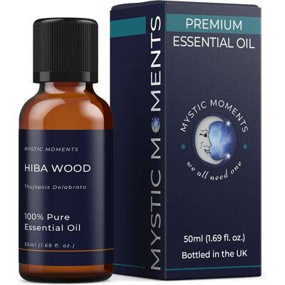 Mystic Moments - Hiba Wood - 50ml - Huile essentielle - Publicité Mystic Moments - Hiba Wood - 50ml - Huile essentielle - Publicité