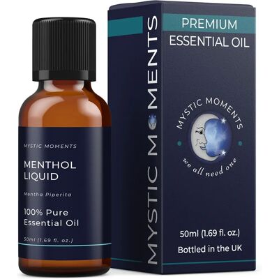 Mystic Moments Menthol Liquid - 50 ml - Ätherisches Öl Mystic Moments Menthol Liquid - 50 ml - Ätherisches Öl