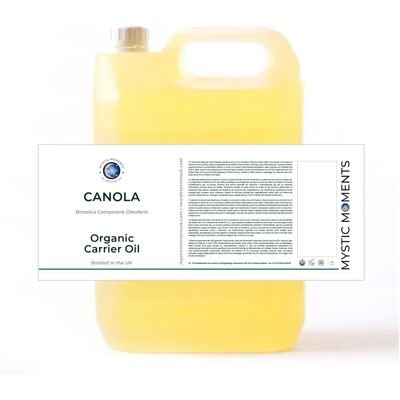 Mystic Moments - Canola Carrier Oil - 5 Litres - Biologique - Huile - Publicité Mystic Moments - Canola Carrier Oil - 5 Litres - Biologique - Huile - Publicité