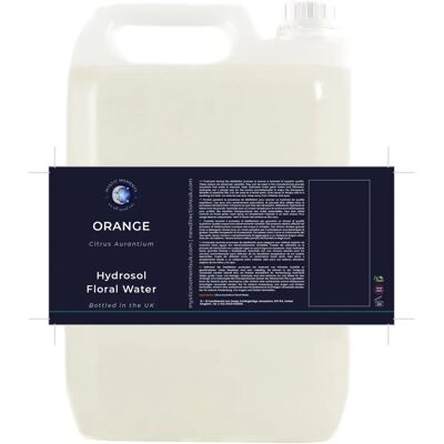 Mystic Moments - Orange Hydrosol - 5kg - Eau florale - Publicité Mystic Moments - Orange Hydrosol - 5kg - Eau florale - Publicité