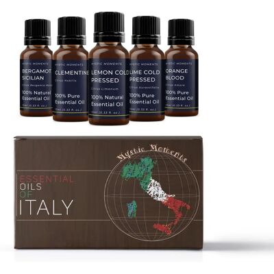 Mystic Moments - Gift Starter Pack 5 x 10ml - 10ml botellas - Italia - Essential Oil Set Mystic Moments - Gift Starter Pack 5 x 10ml - 10ml botellas - Italia - Essential Oil Set