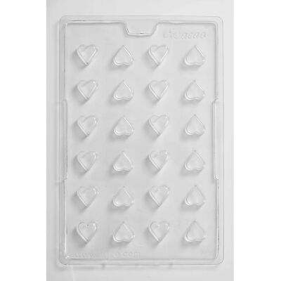 World Of Moulds - Little Hearts - 24 Cavités - Pack Of 10 - Moule - Publicité World Of Moulds - Little Hearts - 24 Cavités - Pack Of 10 - Moule - Publicité