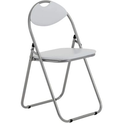 Harbour Housewares White Padded Folding Chair - Home Office, Events Harbour Housewares White Padded Folding Chair - Home Office, Events