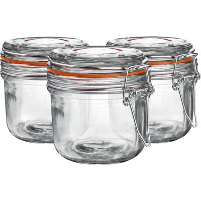 Argon Tableware - Storage Jars - 200ml - Glass Storage Jars Argon Tableware - Storage Jars - 200ml - Glass Storage Jars