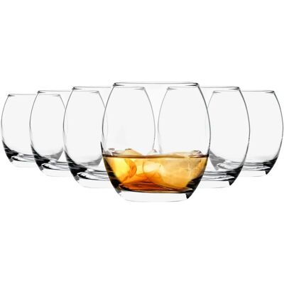Argon Tableware Tondo Water Glasses - 6 pcs - 405ml Argon Tableware Tondo Water Glasses - 6 pcs - 405ml