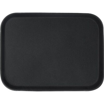 Argon - Noir 51x38 Rectangular Non-slip Plastic Tray Argon - Noir 51x38 Rectangular Non-slip Plastic Tray