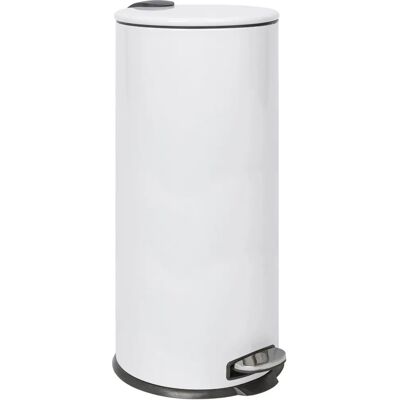 Harbour Housewares - 30L Round Stainless Steel Pedal Bin Harbour Housewares - 30L Round Stainless Steel Pedal Bin