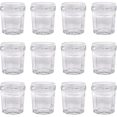 Argon - Jam Pots 12x30ml - Twist Lid - Glassware Argon - Jam Pots 12x30ml - Twist Lid - Glassware
