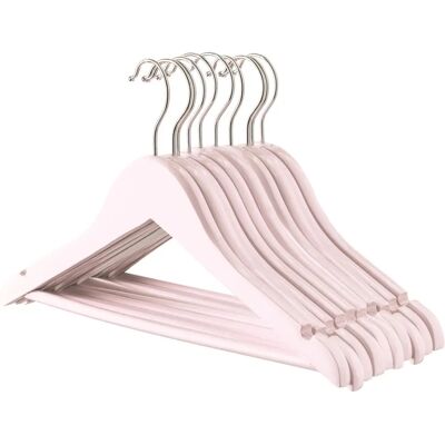 Harbour Housewares - Wooden Hangers - Rose Clair - Kids - Hangers Harbour Housewares - Wooden Hangers - Rose Clair - Kids - Hangers