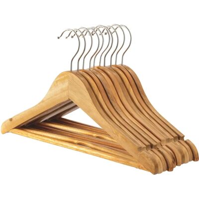 Harbour Housewares - Wooden - Brown - Hanger Harbour Housewares - Wooden - Brown - Hanger