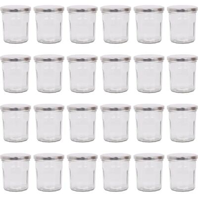 Argon Tableware 24x 250ml Glass Jam Jars - Storage Argon Tableware 24x 250ml Glass Jam Jars - Storage