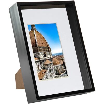 Nicola Spring 1x Noir A4 Acrylic Deep Box Photo Frame Nicola Spring 1x Noir A4 Acrylic Deep Box Photo Frame