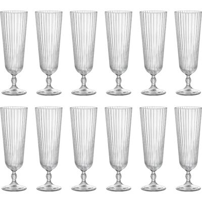 Bormioli Rocco 400ml America '20s Sling Cocktail Glasses Set Bormioli Rocco 400ml America '20s Sling Cocktail Glasses Set