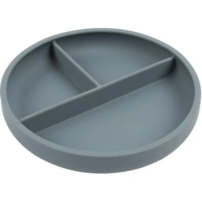 Tiny Dining Tradewinds Baby Divided Silicone Suction Plate - Baby Plate Tiny Dining Tradewinds Baby Divided Silicone Suction Plate - Baby Plate