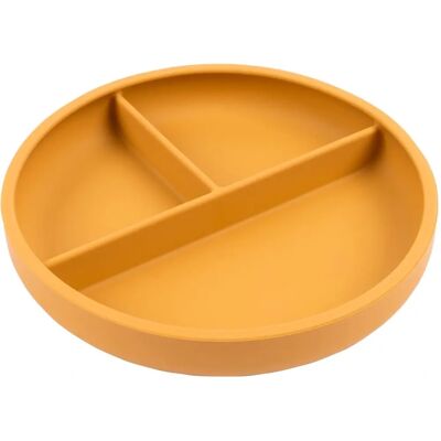 Tiny Dining Assiette en silicone à ventouse pour bébés - Assiette d'alimentation bébé - Publicité Tiny Dining Assiette en silicone à ventouse pour bébés - Assiette d'alimentation bébé - Publicité