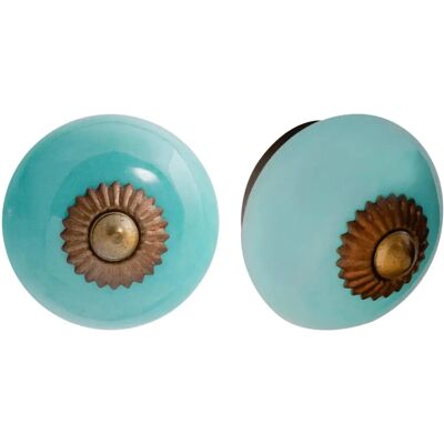 Nicola Spring Poignées de Placard Turquoise - Type d'Armoire - Publicité Nicola Spring Poignées de Placard Turquoise - Type d'Armoire - Publicité