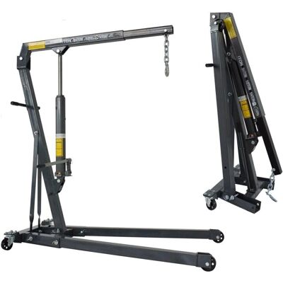 SwitZer - 1 Ton - Grey - Hydraulic Folding - Engine crane SwitZer - 1 Ton - Grey - Hydraulic Folding - Engine crane