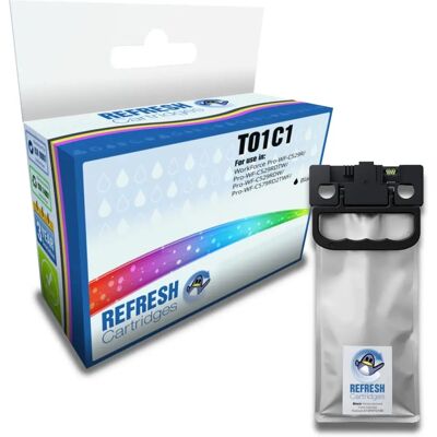 Refresh T01c1 Black Ink Cartridge Refresh T01c1 Black Ink Cartridge