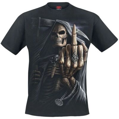 Spiral Direct Gothic BONE FINGER - T-Shirt Black Spiral Direct Gothic BONE FINGER - T-Shirt Black