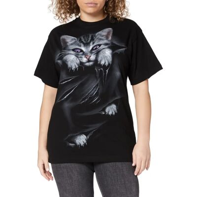 Spiral Direct Bright Eyes Black T-Shirt - Gothic, Cute, Small Spiral Direct Bright Eyes Black T-Shirt - Gothic, Cute, Small