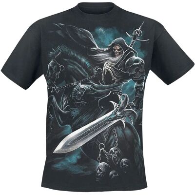 Spiral Grim Rider Kurzesleeveshirt - Herren - Schwarz Spiral Grim Rider Kurzesleeveshirt - Herren - Schwarz