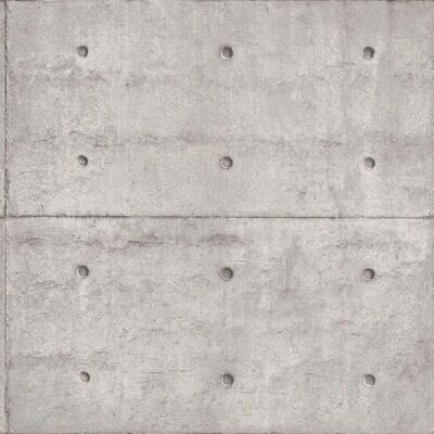 Galerie G45370 Grey Concrete Blocks Wallpaper - Wallpaper Galerie G45370 Grey Concrete Blocks Wallpaper - Wallpaper