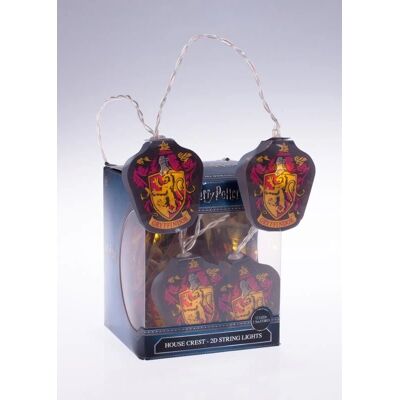 Harry Potter Gryffindor Wappen 2D Lichterkette - Lichterketten Harry Potter Gryffindor Wappen 2D Lichterkette - Lichterketten