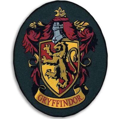 Tapis Gryffindor Bouclier Harry Potter - Produit Officiel - Publicité Tapis Gryffindor Bouclier Harry Potter - Produit Officiel - Publicité