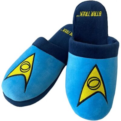 Star Trek Spock Mule Slippers - Blau - Hausschuhe Star Trek Spock Mule Slippers - Blau - Hausschuhe