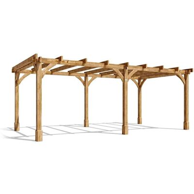 Dunster House - Leviathan - 6m x 3m - Wooden - Pergola Dunster House - Leviathan - 6m x 3m - Wooden - Pergola
