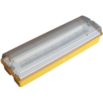 Simple Lighting 110V LED Emergency Bulkhead Light - Emergency Bulkhead Light Simple Lighting 110V LED Emergency Bulkhead Light - Emergency Bulkhead Light