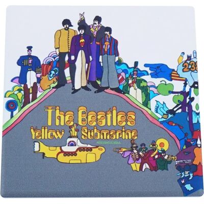 The Beatles Yellow Submarine Coaster - Ceramic, Blue, One Size The Beatles Yellow Submarine Coaster - Ceramic, Blue, One Size