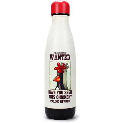 Wallace & Gromit - Feathers McGraw Wanted Poster Stainless Steel Water Bottle Wallace & Gromit - Feathers McGraw Wanted Poster Stainless Steel Water Bottle