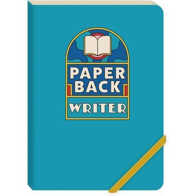 The Beatles Paperback Writer A5 Notebook - Blue The Beatles Paperback Writer A5 Notebook - Blue