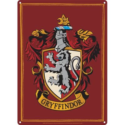 Segno in Metallo di Harry Potter Grifondoro - Decorazione Segno in Metallo di Harry Potter Grifondoro - Decorazione