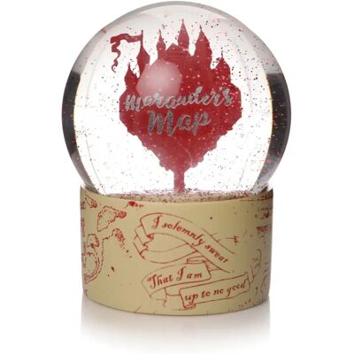 Harry Potter Marauders Map Snow Globe - Snow Globe Harry Potter Marauders Map Snow Globe - Snow Globe