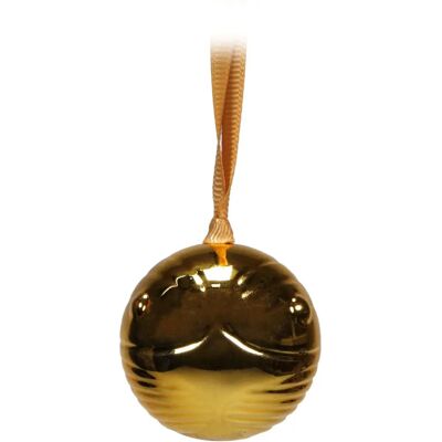 Harry Potter Boccino d'Oro - Snitch Dourada - Decoração de Natal - Cerâmica - Unissex - Tamanho Único Harry Potter Boccino d'Oro - Snitch Dourada - Decoração de Natal - Cerâmica - Unissex - Tamanho Único