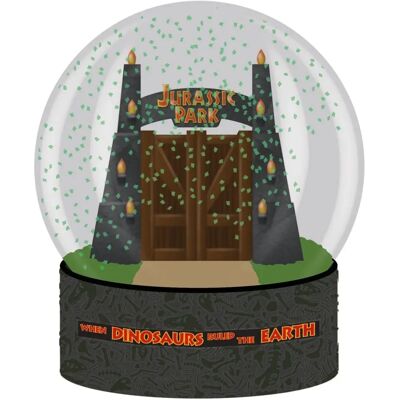 Boule di Neve Jurassic Park: Porte - 16cm - Regalo & Decorazione Boule di Neve Jurassic Park: Porte - 16cm - Regalo & Decorazione