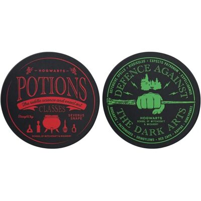 Harry Potter Potions Ceramic Coasters Set of 2 - Coasters Harry Potter Potions Ceramic Coasters Set of 2 - Coasters