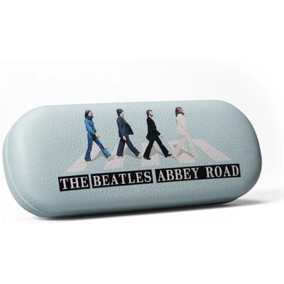 Étui à lunettes Abbey Road des Beatles - Dur, Passage Clouté Bleu et Blanc Étui à lunettes Abbey Road des Beatles - Dur, Passage Clouté Bleu et Blanc