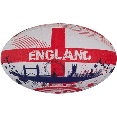 Optimum England Rugby Ball - Rugby - Angleterre - Midi - Sans Pompe - Publicité Optimum England Rugby Ball - Rugby - Angleterre - Midi - Sans Pompe - Publicité