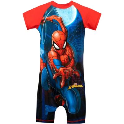 Muta de surfe Marvel Spiderman - Personagem Spider-Man, Neoprene, Fecho na costas - Traje de banho Muta de surfe Marvel Spiderman - Personagem Spider-Man, Neoprene, Fecho na costas - Traje de banho