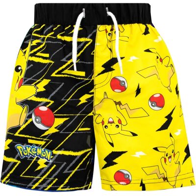 Pokemon Pikachu Badeshorts - Kinder Gelb 3-4 Jahre Pokemon Pikachu Badeshorts - Kinder Gelb 3-4 Jahre