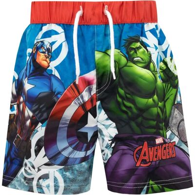 Biquínis Marvel Captain America Hulk - Meninos 7-8 Anos Biquínis Marvel Captain America Hulk - Meninos 7-8 Anos
