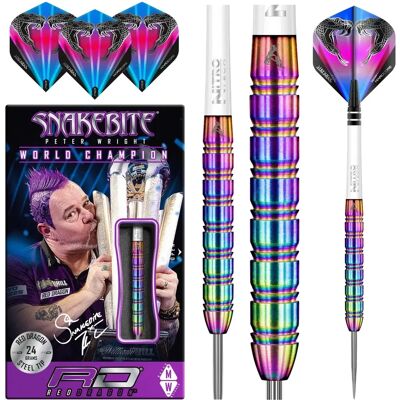 Darts en Tungstène Red Dragon Snakebite 1 - 24g Multicolore - Publicité Darts en Tungstène Red Dragon Snakebite 1 - 24g Multicolore - Publicité